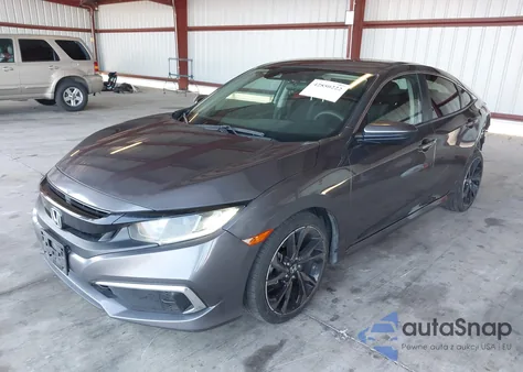 2019 Honda Civic Lx z USA, uszkodzony, nr VIN 2HGFC2F66KH566706